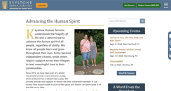 Desktop Screenshot of keystonehumanservices.org